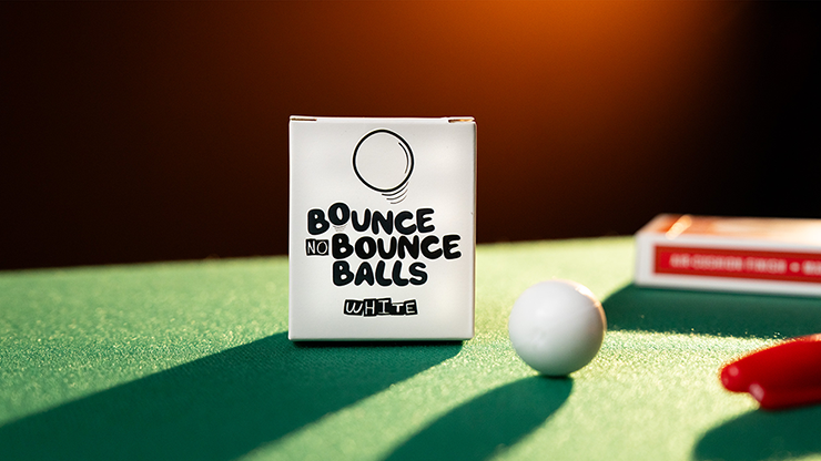 Bounce no Bounce Balls WHITE by Murphy's Magic - Trick